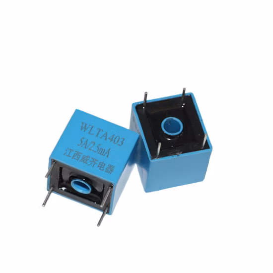 0.5class PCB Mounting Current Transformer 100A 20ohm 2000: 1 4.5mm Hole